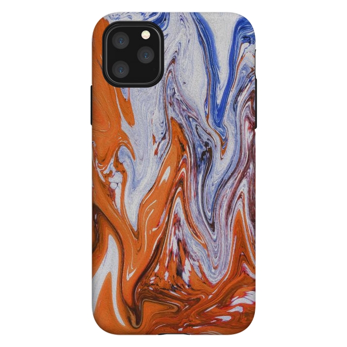 iPhone 11 Pro Max StrongFit Abstract Marble-III by Creativeaxle