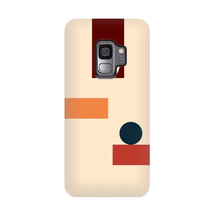 Galaxy S9 StrongFit Geometrical Minimal Art 05 by Creativeaxle