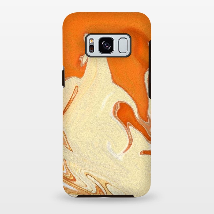 Galaxy S8 plus StrongFit Abstract Marble-IV by Creativeaxle