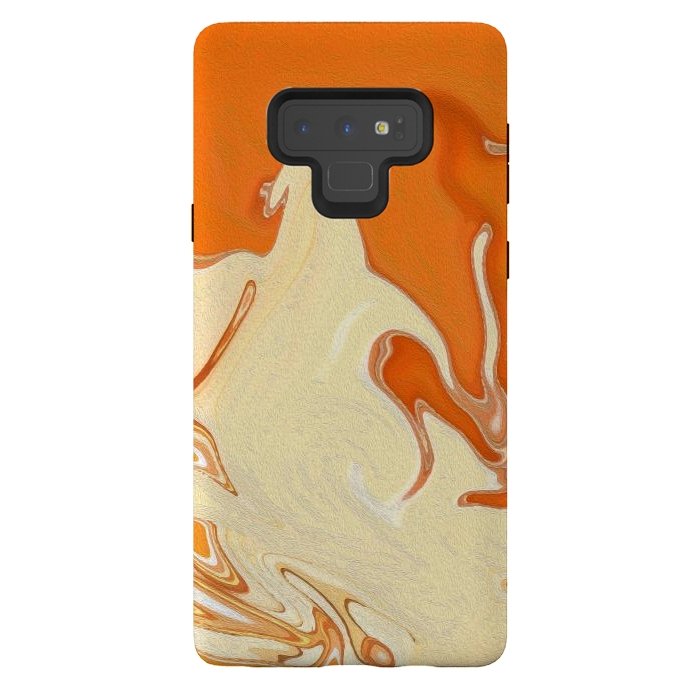 Galaxy Note 9 StrongFit Abstract Marble-IV by Creativeaxle
