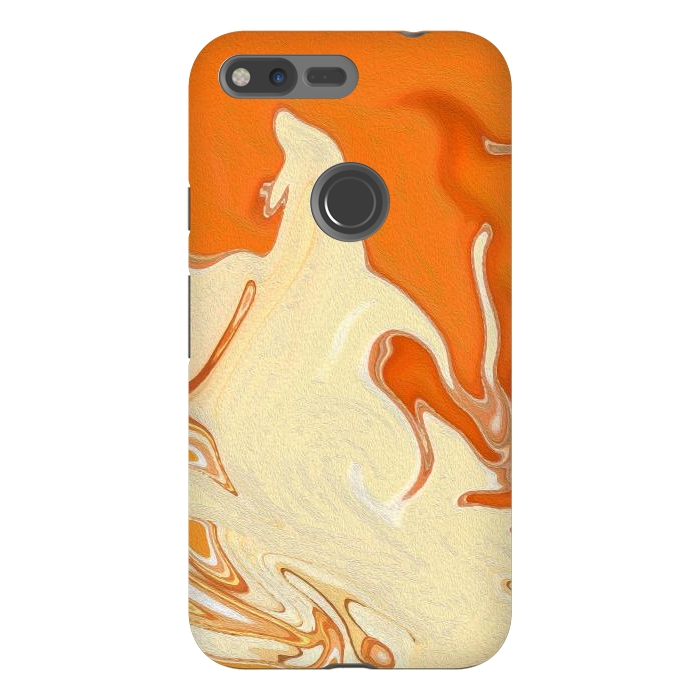 Pixel XL StrongFit Abstract Marble-IV by Creativeaxle