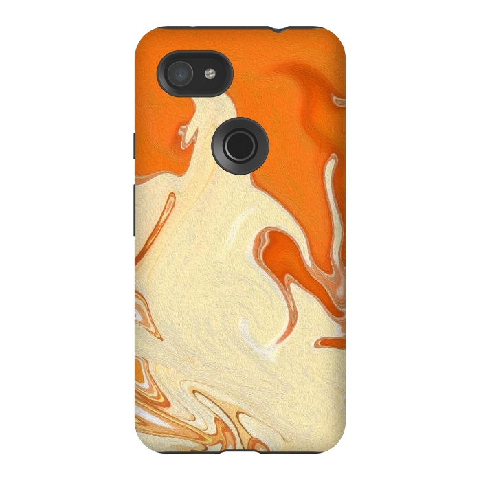 Pixel 3AXL StrongFit Abstract Marble-IV by Creativeaxle