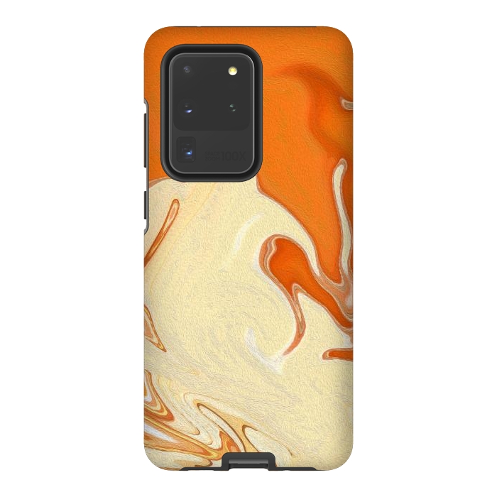 Galaxy S20 Ultra StrongFit Abstract Marble-IV by Creativeaxle