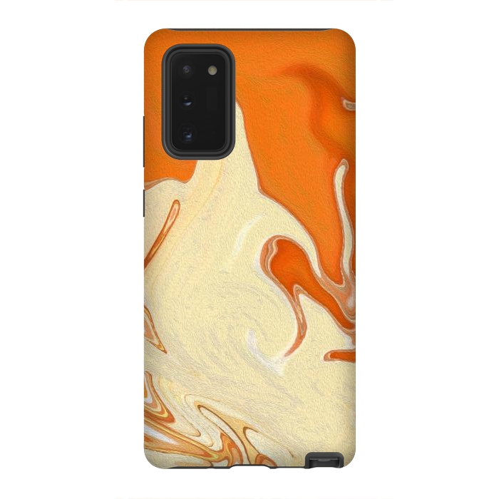 Galaxy Note 20 StrongFit Abstract Marble-IV by Creativeaxle