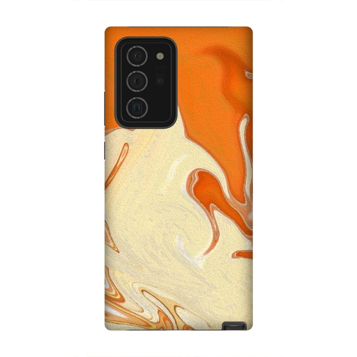 Galaxy Note 20 Ultra StrongFit Abstract Marble-IV by Creativeaxle