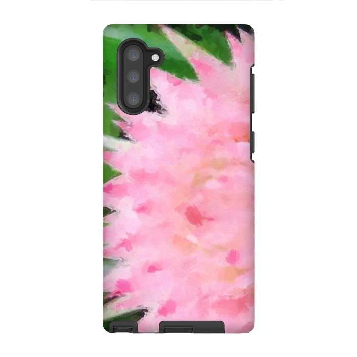 Galaxy Note 10 StrongFit Pink Explosion by Majoih