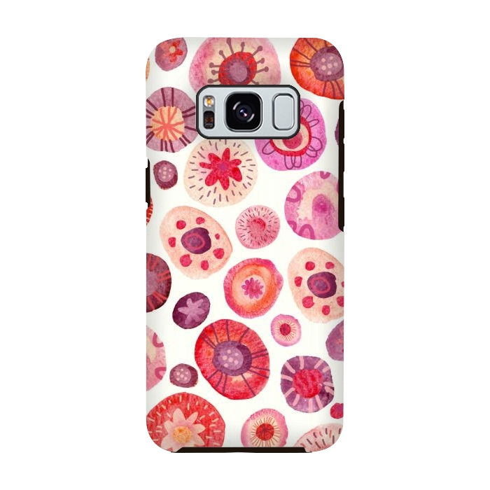 Galaxy S8 StrongFit All the Flowers by Nic Squirrell