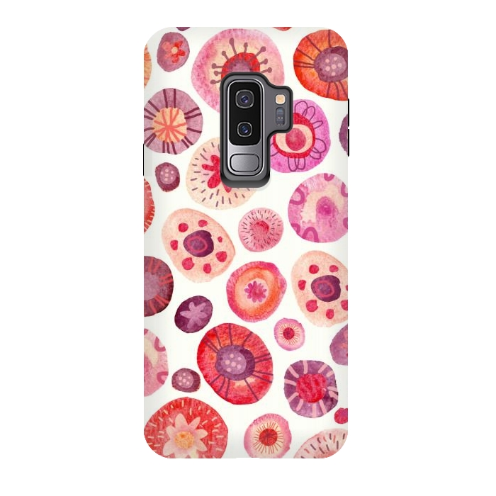 Galaxy S9 plus StrongFit All the Flowers by Nic Squirrell