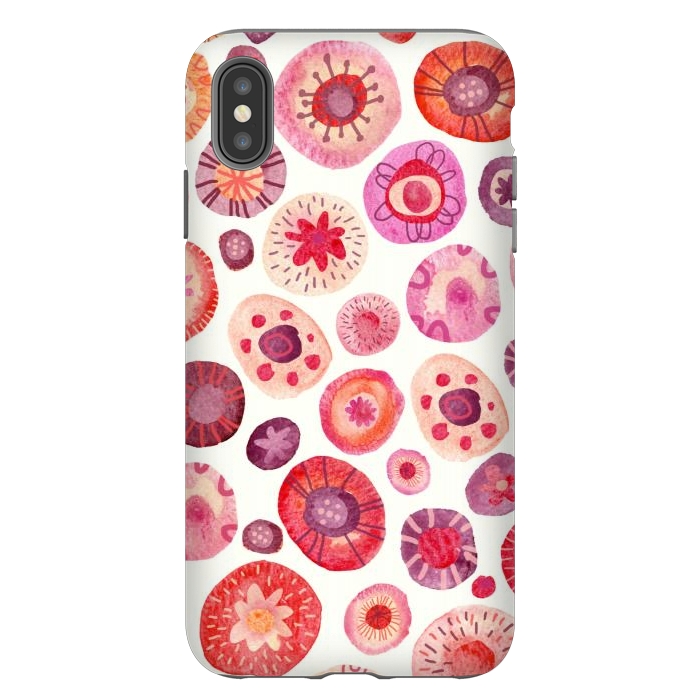 iPhone Xs Max StrongFit All the Flowers by Nic Squirrell