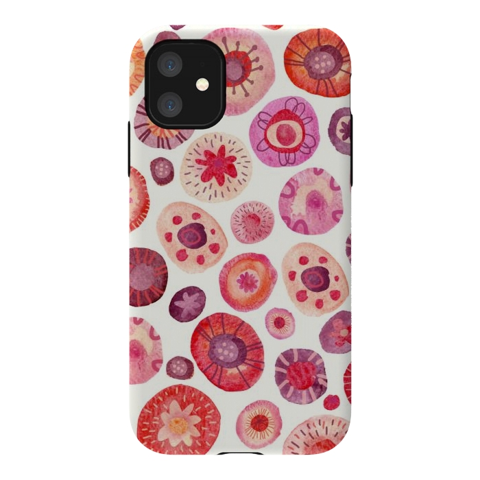 iPhone 11 StrongFit All the Flowers by Nic Squirrell