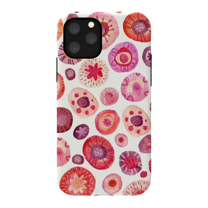 iPhone 11 Pro StrongFit All the Flowers by Nic Squirrell
