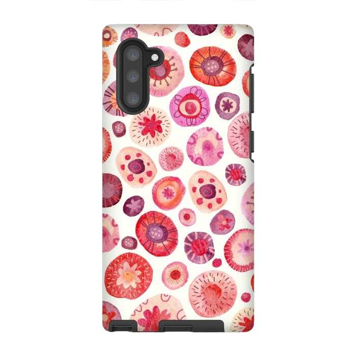 Galaxy Note 10 StrongFit All the Flowers by Nic Squirrell