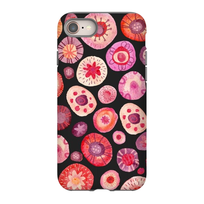 iPhone SE StrongFit All the Flowers Dark by Nic Squirrell
