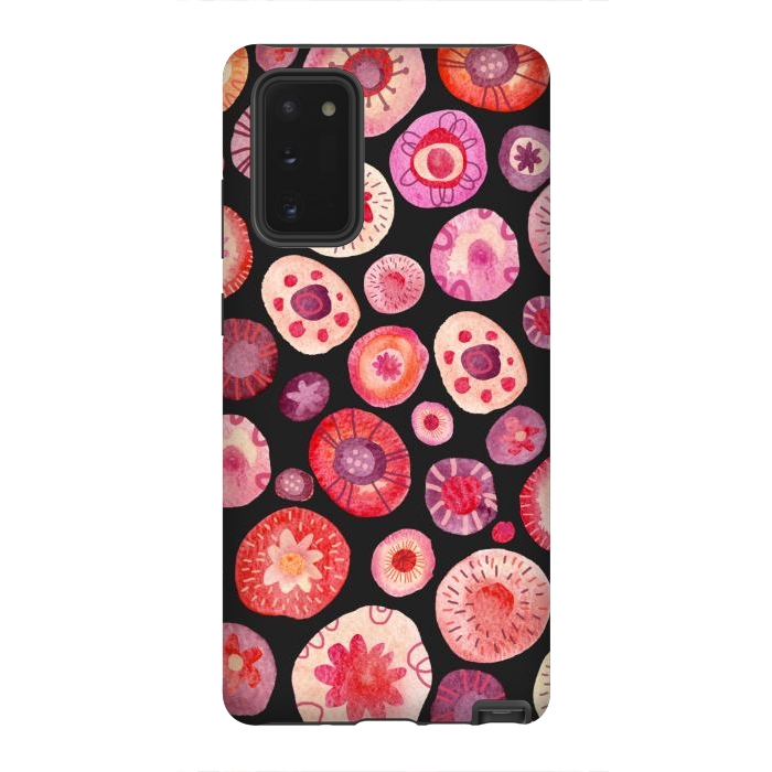 Galaxy Note 20 StrongFit All the Flowers Dark by Nic Squirrell