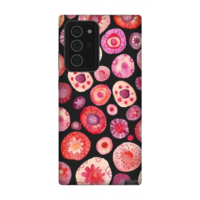 Galaxy Note 20 Ultra StrongFit All the Flowers Dark by Nic Squirrell