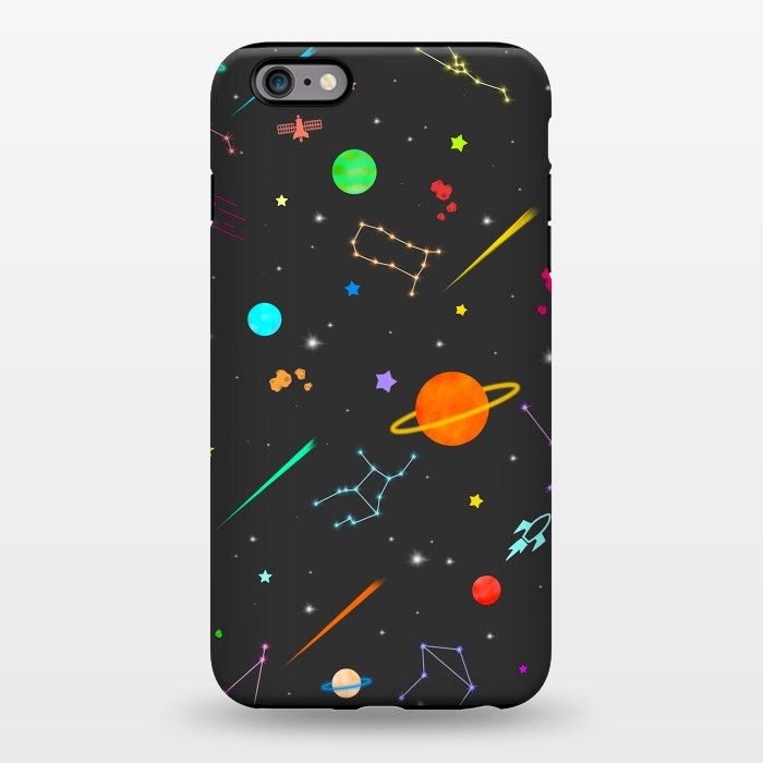 iPhone 6/6s plus StrongFit Aesthetic colorful space by Jms