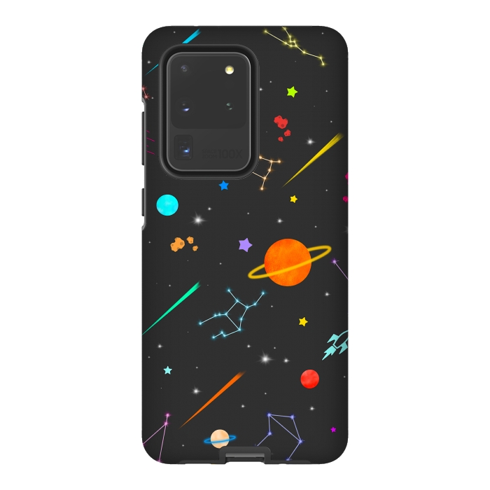 Galaxy S20 Ultra StrongFit Aesthetic colorful space by Jms