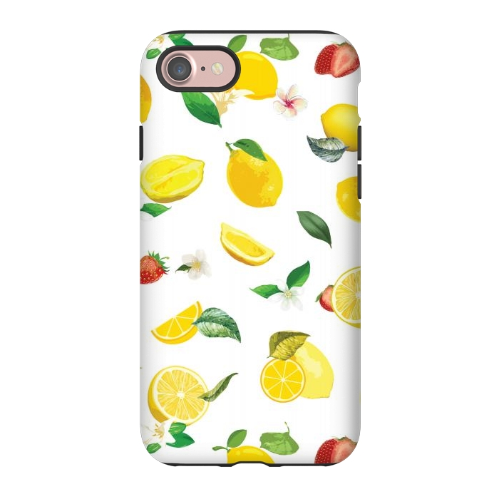 iPhone 7 StrongFit Lemon & Strawberry by Bledi