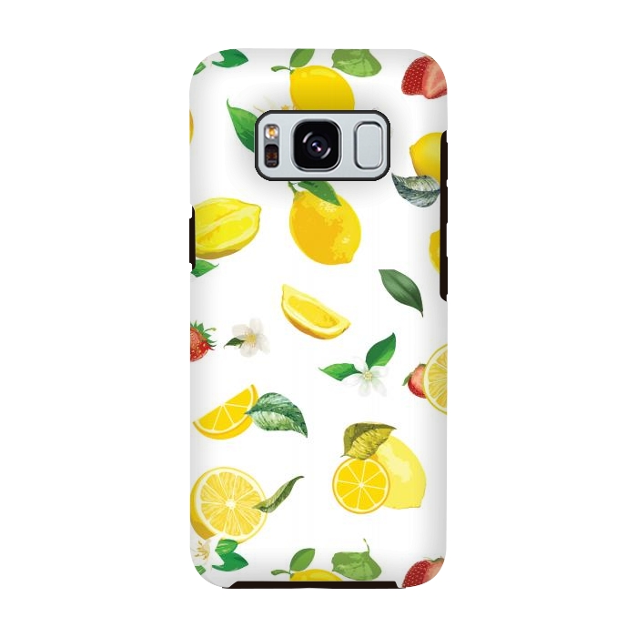 Galaxy S8 StrongFit Lemon & Strawberry by Bledi