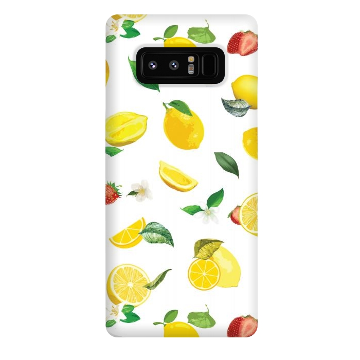 Galaxy Note 8 StrongFit Lemon & Strawberry by Bledi