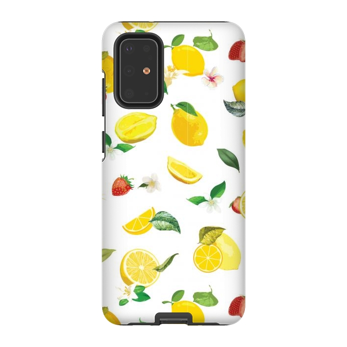 Galaxy S20 Plus StrongFit Lemon & Strawberry by Bledi
