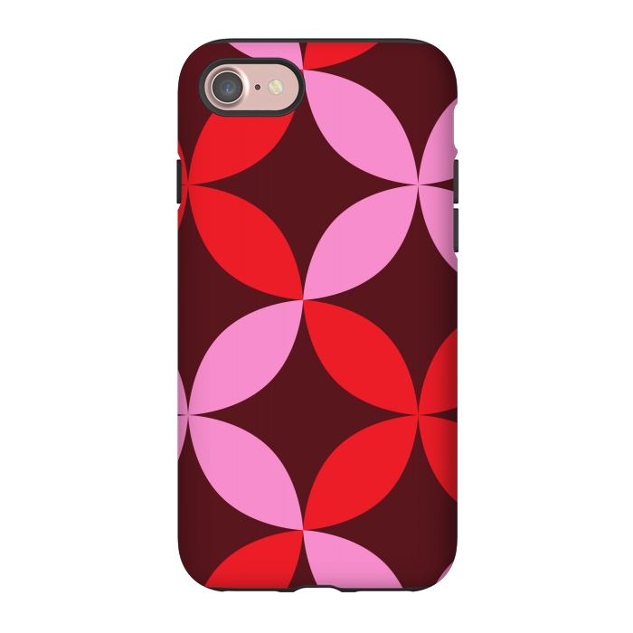 iPhone 7 StrongFit red pink floral  by Winston