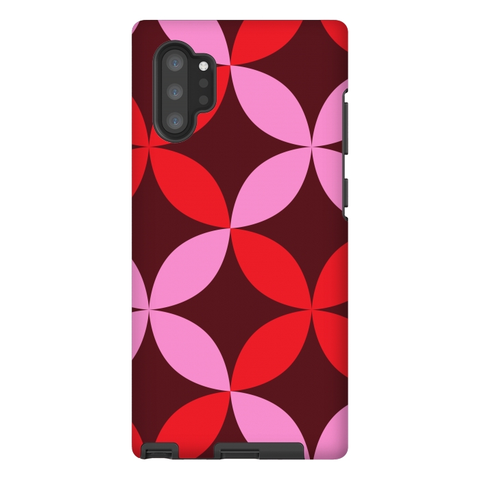 Galaxy Note 10 plus StrongFit red pink floral  by Winston