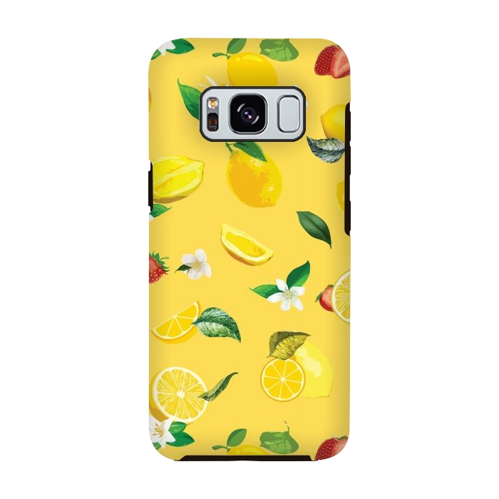 Galaxy S8 StrongFit Lemon & Strawberry 2 by Bledi