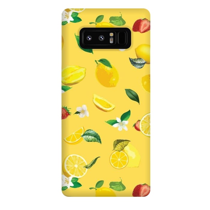 Galaxy Note 8 StrongFit Lemon & Strawberry 2 by Bledi