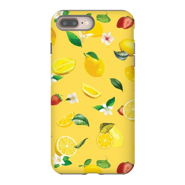 iPhone 8 plus StrongFit Lemon & Strawberry 2 by Bledi