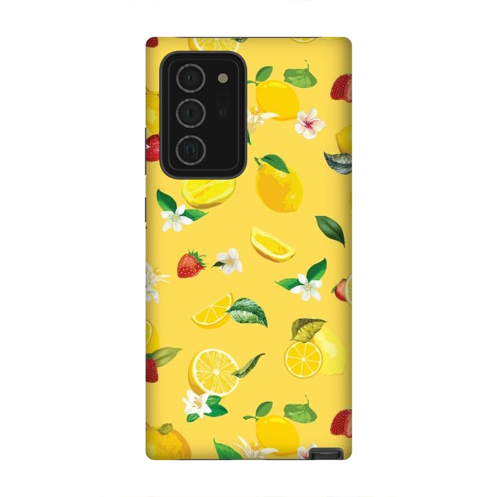 Galaxy Note 20 Ultra StrongFit Lemon & Strawberry 2 by Bledi