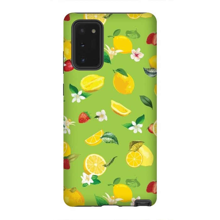 Galaxy Note 20 StrongFit Lemon & Strawberry 3 by Bledi
