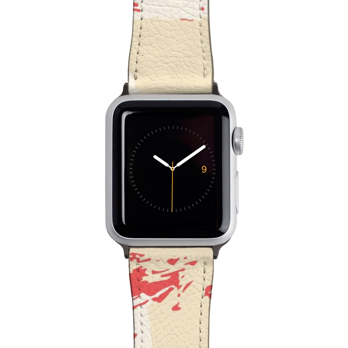 Watch 42mm / 44mm Strap PU leather Sukhada Abstract by Creativeaxle
