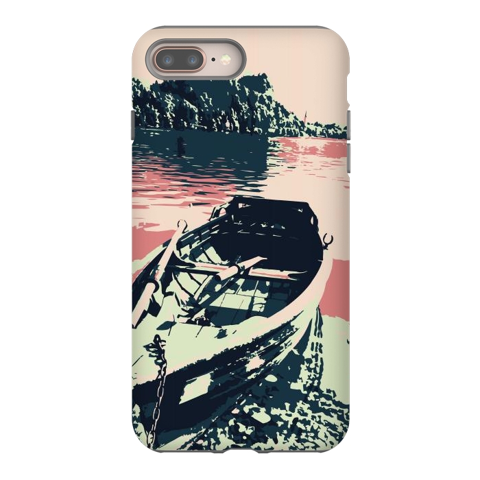 iPhone 8 plus StrongFit Luxury Boat by Creativeaxle