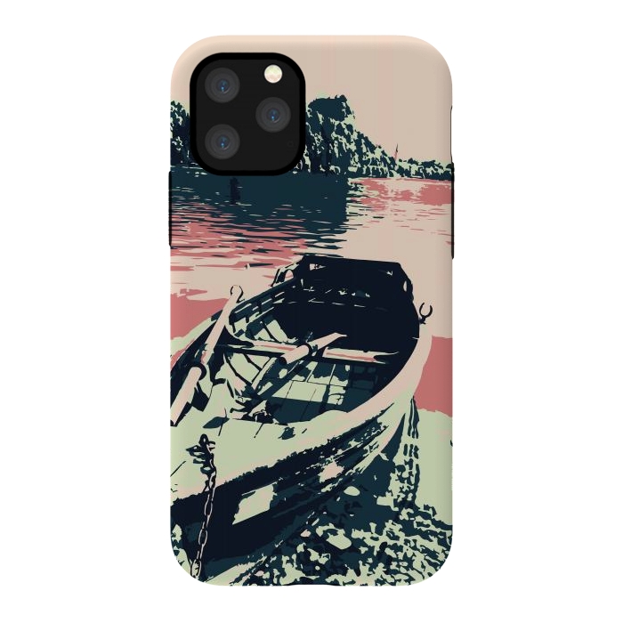 iPhone 11 Pro StrongFit Luxury Boat by Creativeaxle