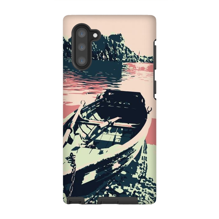 Galaxy Note 10 StrongFit Luxury Boat by Creativeaxle