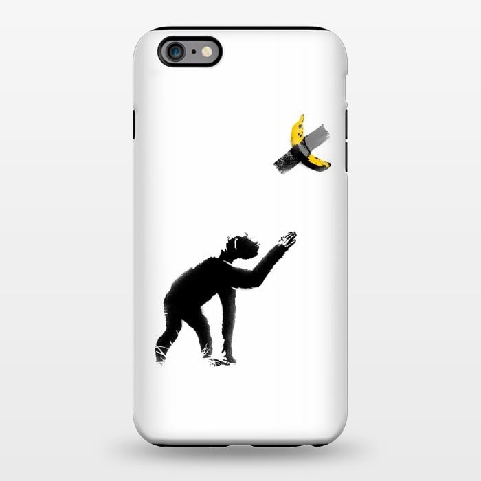 iPhone 6/6s plus StrongFit Chimpanzee and Banana Taped by Afif Quilimo