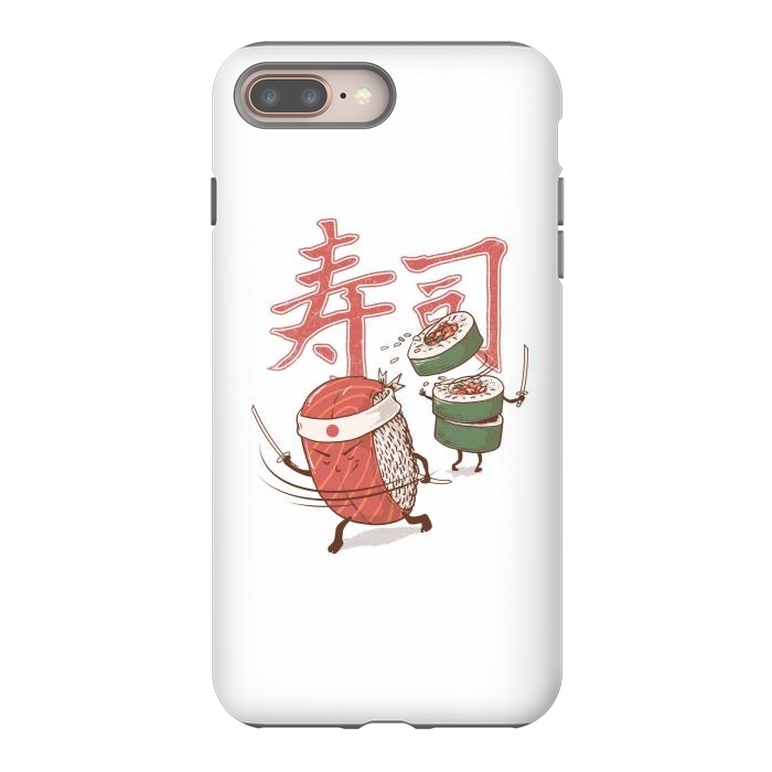 iPhone 7 plus StrongFit Sushi Warrior by Afif Quilimo