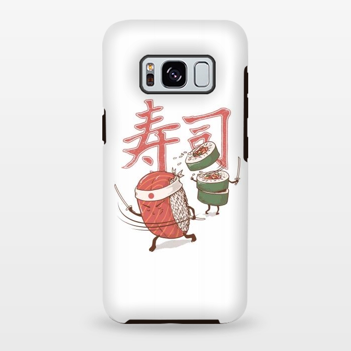 Galaxy S8 plus StrongFit Sushi Warrior by Afif Quilimo