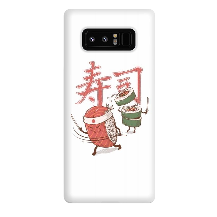 Galaxy Note 8 StrongFit Sushi Warrior by Afif Quilimo