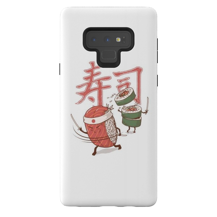 Galaxy Note 9 StrongFit Sushi Warrior by Afif Quilimo