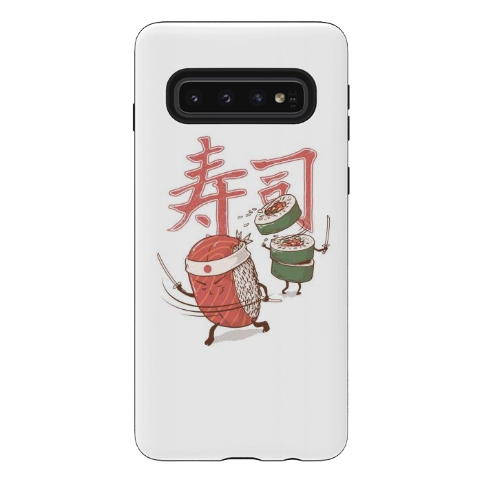 Galaxy S10 StrongFit Sushi Warrior by Afif Quilimo