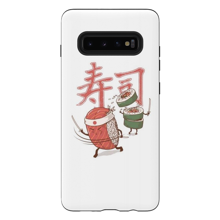 Galaxy S10 plus StrongFit Sushi Warrior by Afif Quilimo