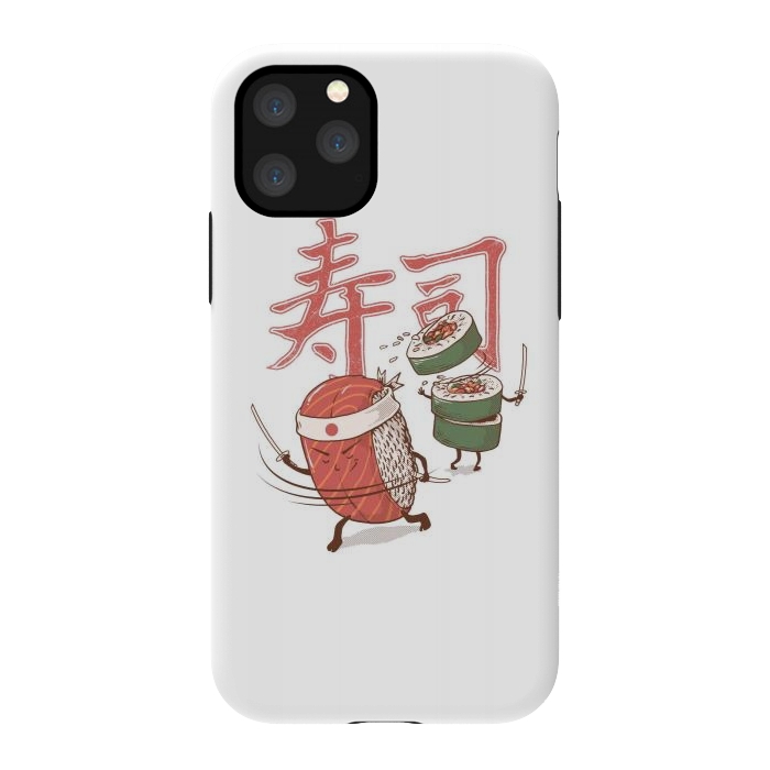 iPhone 11 Pro StrongFit Sushi Warrior by Afif Quilimo