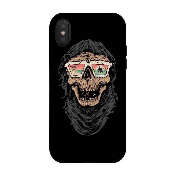 iPhone Xs / X StrongFit Grim Summer by Afif Quilimo