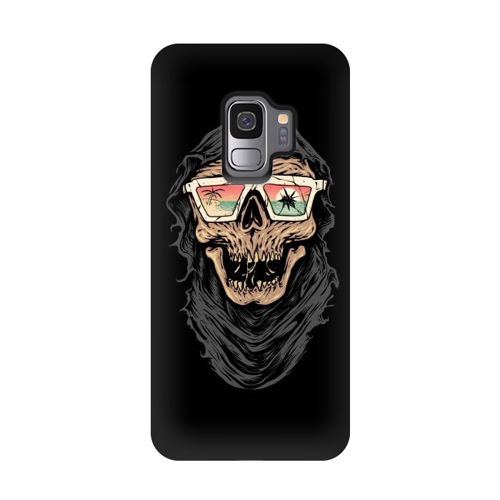 Galaxy S9 StrongFit Grim Summer by Afif Quilimo