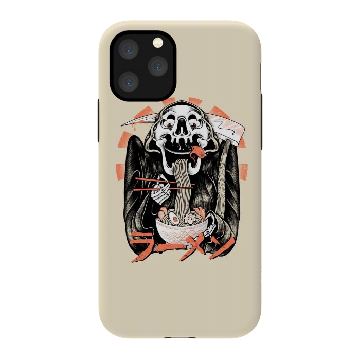 iPhone 11 Pro StrongFit Grim Reaper Love Ramen by Afif Quilimo