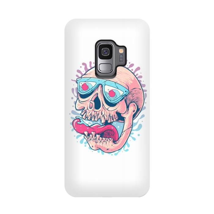 Galaxy S9 StrongFit Skull Holiday 3 by Afif Quilimo
