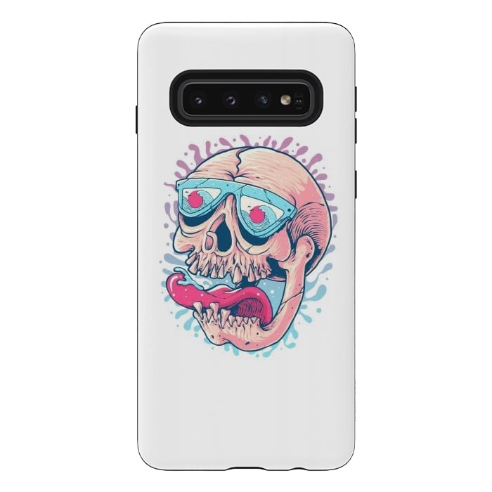 Galaxy S10 StrongFit Skull Holiday 3 by Afif Quilimo