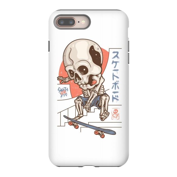iPhone 7 plus StrongFit Skullboarding 1 by Afif Quilimo